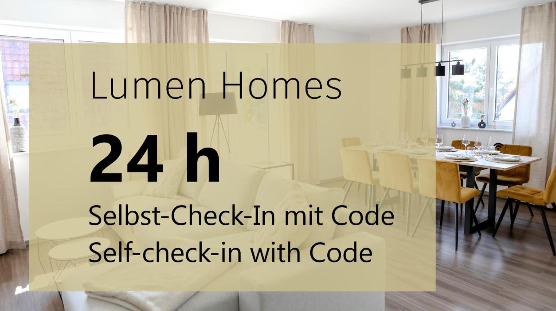 Lumen Homes - Design-Apt. Nahe Audi Und Altstadt, 3 Zimmer, Netflix อินโกลชตัดต์ ภายนอก รูปภาพ