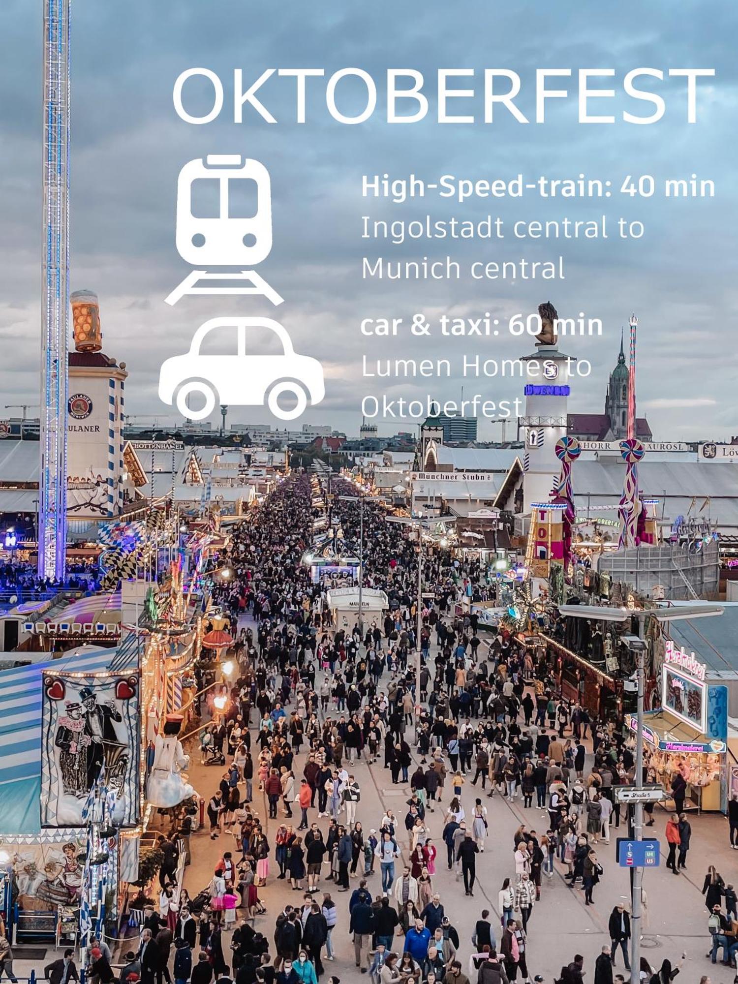 Lumen Homes - Design-Apt. Nahe Audi Und Altstadt, 3 Zimmer, Netflix อินโกลชตัดต์ ภายนอก รูปภาพ